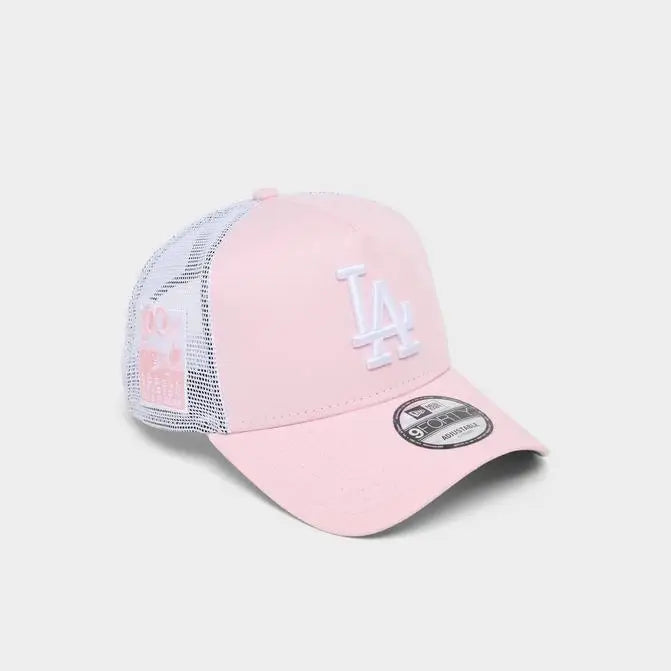 NEW ERA | New Era Los Angeles Dodgers MLB Stadium Trucker 9FORTY Snapback Hat NEW ERA | New Era Los Angeles Dodgers MLB Stadium Trucker 9FORTY Snapback Hat